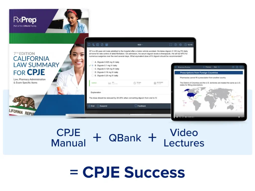 CPJE Manual + QBank + Video Lectures = CPJE Success