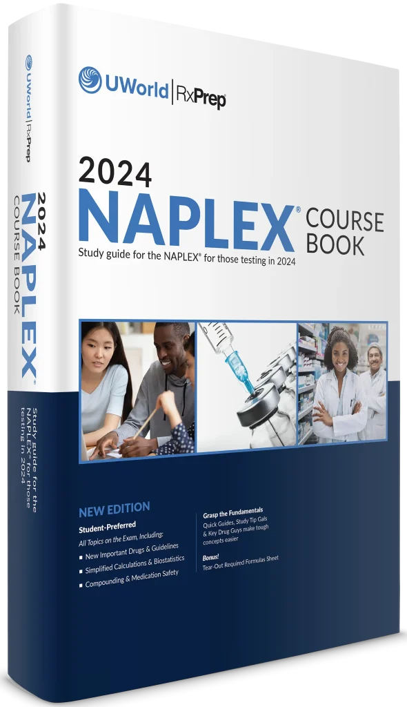 UWorld RxPrep’s 2024 course book
