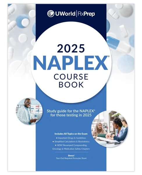 2025 UWorld RxPrep NAPLEX Course Book