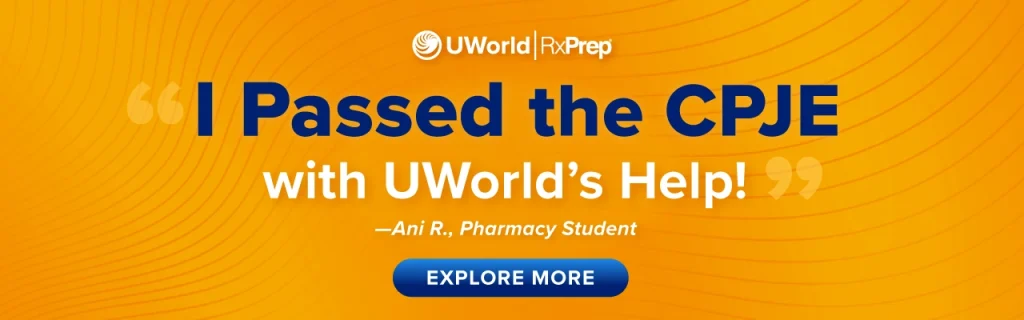 UWorld RxPrep CPJE Prep