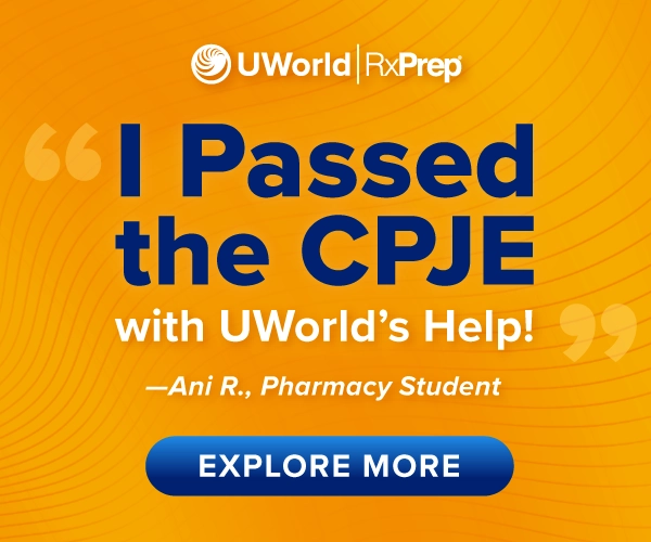 UWorld RxPrep CPJE Prep