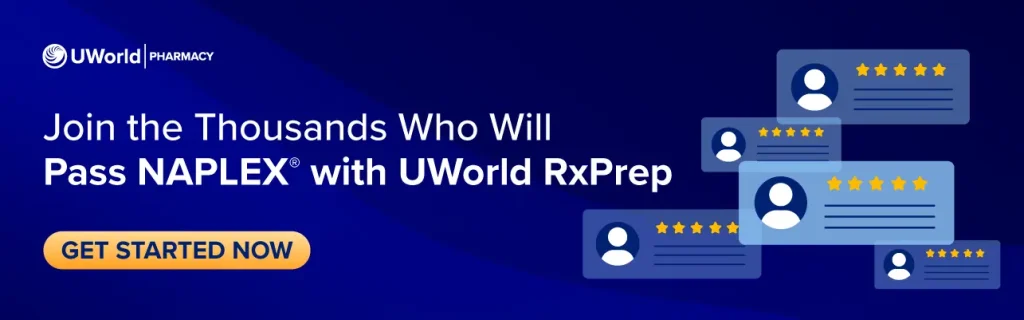 Join the Thousands Who Will Pass NAPLEX® with UWorld RxPrep