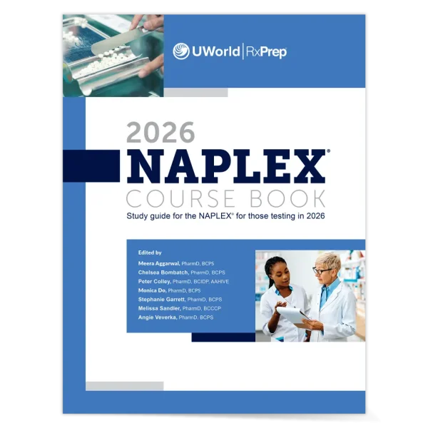 UWorld RxPrep NAPLEX Course Book